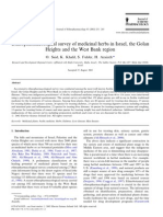 Ethnopharmacological Survey of Medicinal Herbs in Israel, The Golan Heights and The West Bank Region