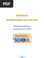 Manual Handball at School