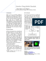 A Haptic Interface Using Matlab