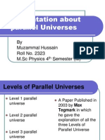 Presentation of Parallel Universe To My Ma'm Dr. Ayesha GCUF