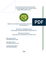 Analisis Sistema de Ventilación