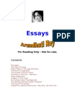 Arundhati Roy Political Essays