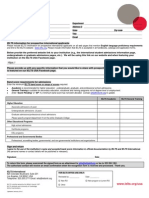 IELTS US Recognition Form 2012