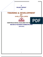 Training & Development at Havell's India Limited