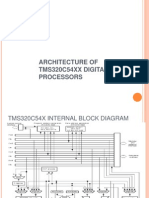 Architecture of TMS320C54XX Digital Signal Processors