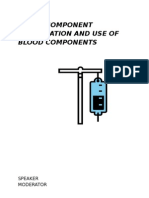 Blood Component Modification and Use of Blood Components, Final