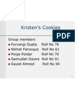 Kristen's Cookies PPT Final