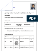 Satish Joshi Resume