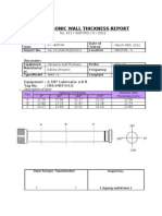 Ultrasonic Wall Thickness Report Feb.27-28,20062 - 2