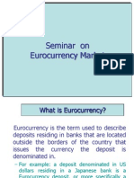 Euro Currency Market