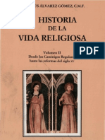 Historia de La Vida Religiosa II Alvarez Gomez Jesus