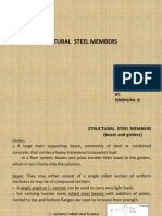 Structural Steel Members: BY, Sindhura. B