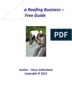 Starting A Roofing Business - Free Guide