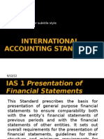 International Accounting Standards