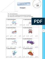 Transport Listening Student