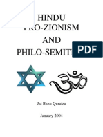 Hindu Pro-Zionism and Philo-Semitism