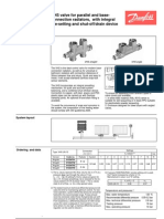 Data Sheet VHS Valve For Parallel and Base-Connection Radiators, With Integral Pre-Setting and Shut-Off/drain Device