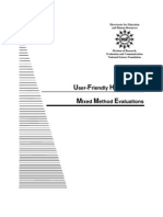 Mixed Methods Evaluation NSF