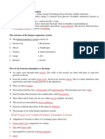 Chapter 1: Respiration 1.1 The Human Breathing Mechanism