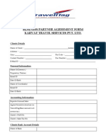 Business Partner Agreement Form