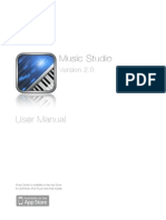 Music Studio v2 0 User Manual