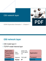 OSI Network Layer: CCNA Exploration Semester 1 - Chapter 5