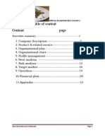 Table of Content Content Page