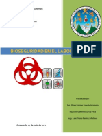 Bioseguridad en El Laboratorio