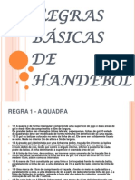 Regras Básicas de Handebol