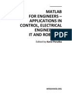 Matlab For Engineers Applications in Control Electrical Engineering It and Robotics 7526