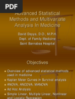 Advanced Statistical Methods