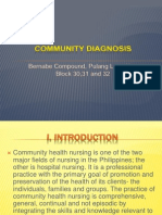 Community Diagnosis Final