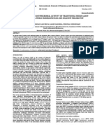 Antioxidant and Antimicrobial Activity-M.maderaspatana