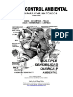 GUÍA DE CONTROL AMBIENTAL para Sensibilidad Química Múltiple y Gente Concienciada: Vivir Sin Tóxicos. Parte I. - Aseo, Cosmética, Telas, Agua, Materiales, Limpieza