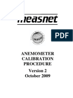 Measnet Anemometer Calibration v2 Oct 2009