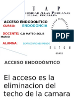 Acceso Endodontico