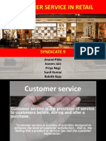 Customer Service in Retail: Syndicate 9