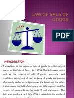 Law of Sale of Goods