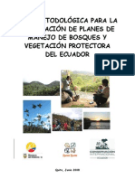 Planes de Manejo de Bosques Protectores