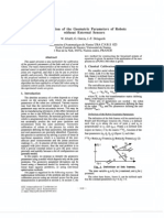 Calibration of The Geometric Parameters of Robots Without External Sensors - Ura - Unknown - Unknown