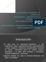 Arq. Posmoderna y Supramoderna en Mexico