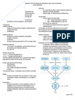 Overview of Metabolism & The Provision of Metabolic Fuels (CHP 16 Harper) - TJL