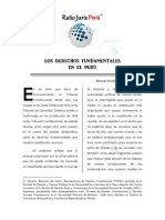 Los Derechos Fundamentales en El Perú.