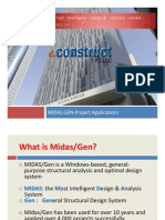03-Building Project Applications Using MIDAS Gen