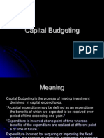 Capital Budgeting