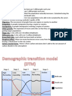 Geography - Population and Settlements