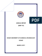 KUST Annual Report 2009-10