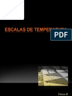 Escala de Temperaturas