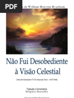 Não Fui Desobediente À Visão Celestial - William Branham