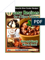 17 Easy Recipes For A Slow Cooker Ecookbook